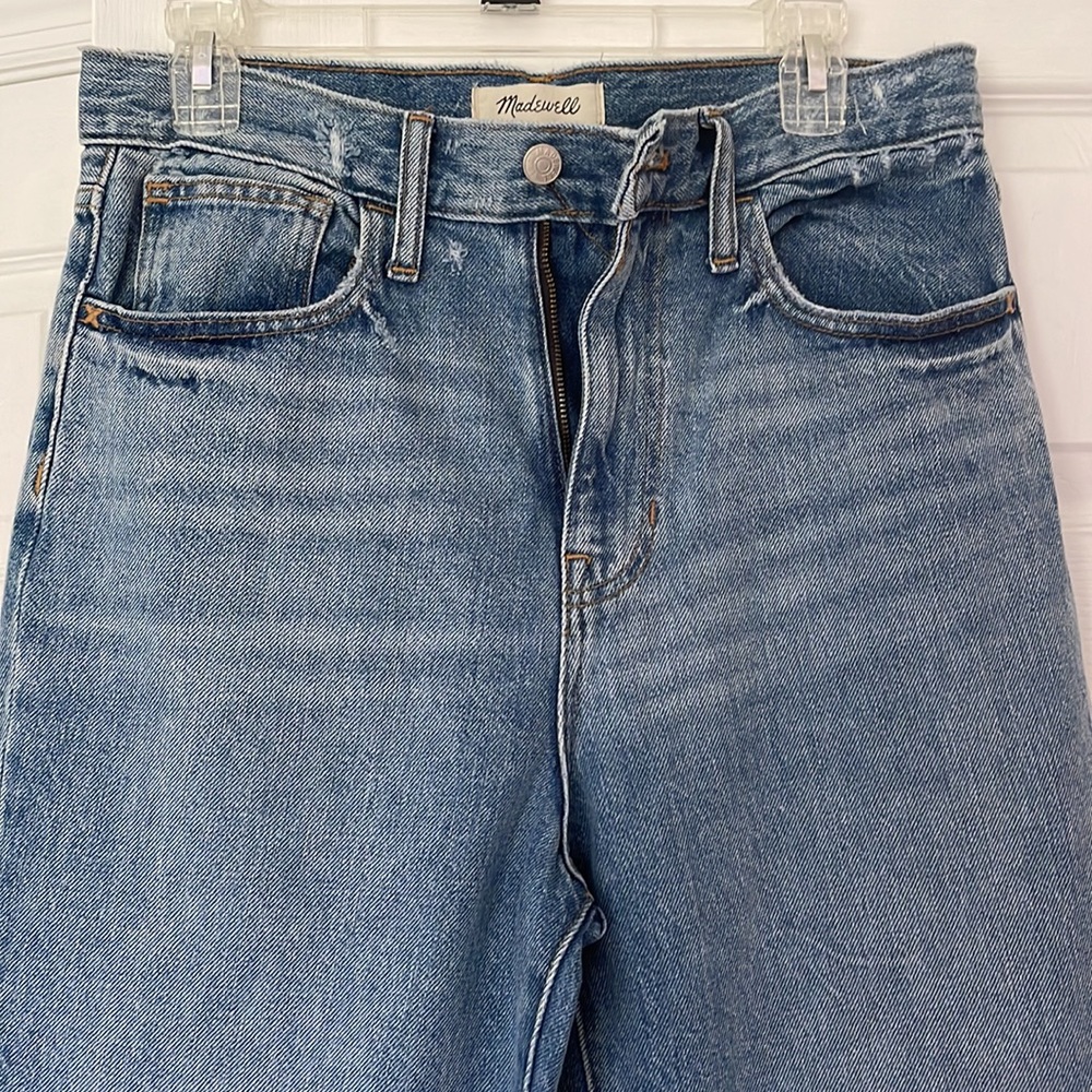 Madewell mom jeans Size 27 medium wash - Picture 2 of 9